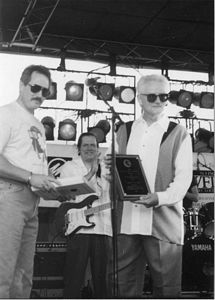 Gillispie received the Kyana Blues Society's Sylvester Weaver Award in 1998