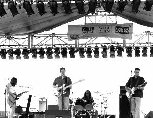 Jakeleg at Bowman Field Festival. Photo by Dan Dry