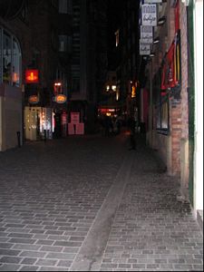 Photo of Mathew Street at night