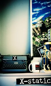 John Timmons' office with the typewriter