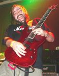 Photo of Caldera guitarist Chris Marple at Headliners, December 11, 2005