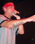 Photo of David 'Sailor' Bryant of Surviving Thalia at Headliners on December 11, 2005