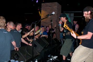 Flaw at Angel's. Photo By Eddy Burke