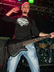 BassistNick Priddy of Thorn at the Phoenix Hill Tavern