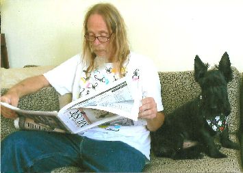 Ferguson with Bishop, October 15, 2008. Photo by Keith Clements