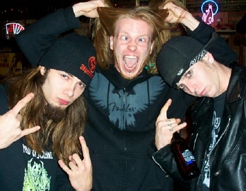 The crazy guys in Sever This Illusion. Photo by Eddy Burke