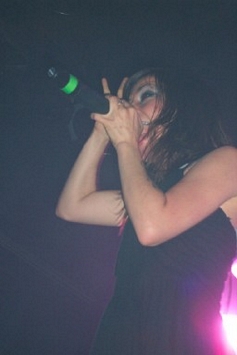 Lacey Mosely of Flyleaf. Photo by Eddy Burke