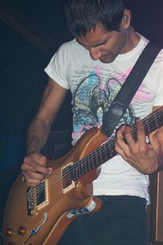 Sameer Bhattacharya of Flyleaf. Photo by Eddy Burke