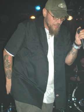 Snake Eyed Savior vocalist and Louisville hardcore veteran Vic Hillerich returns. Photo by Eddy Burke