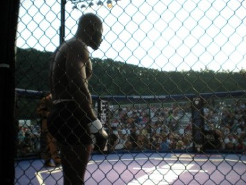MMA Fighter. Photo By Eddy Burke