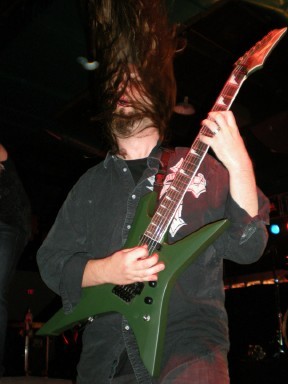 Oli Herbert, All That Remains. Photo By Eddy Burke