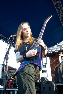 Alexi Laiho. Children of Bodom. Photo by Eddy Burke