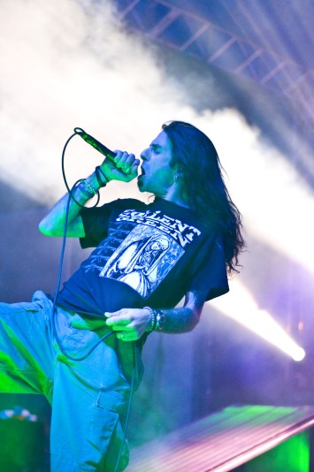 Randy Blythe of Lamb of God. Photo by Damon T. Atherton