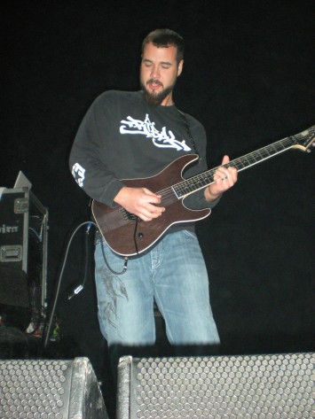 Rob Arnold, Chimaira. Photo by Eddy Burke
