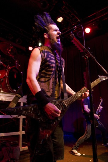 Wayne Static at the Louisville Static-X show. Photo by D. A. Atherton