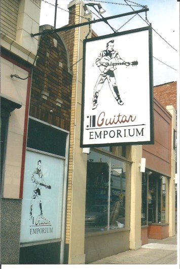 Guitar Emporium. Photo By Keith Clements