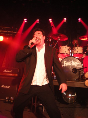 Fire Dept. vocalist Steve Johnson. Photo By Eddy Burke