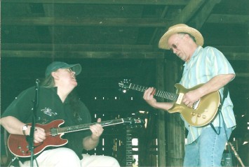 Nick Stump & Cole Stevens, July 9, 2005, Smith-Berry Winery. Photo by Keith Clements
