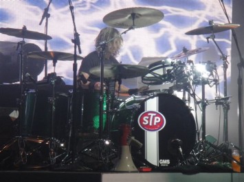 Drums STP. Photo By Eddy Burke