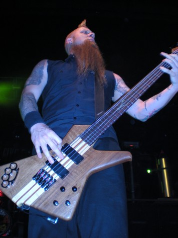 Matt Snell, Five Finger Death Punch. Photo by Eddy Burke