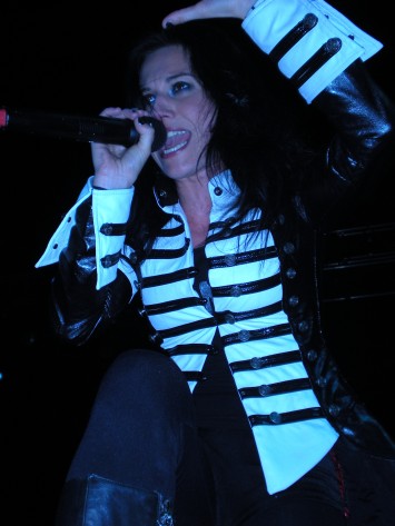 Cristina Scabbia of Lacuna Coil. Photo by Eddy Burke
