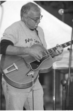 2007 Pen Bogert of the 10th Stree Blues Band. Photo by David True